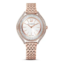 DAMES Swarovski Elegante Roségouden Kristalhorloge
