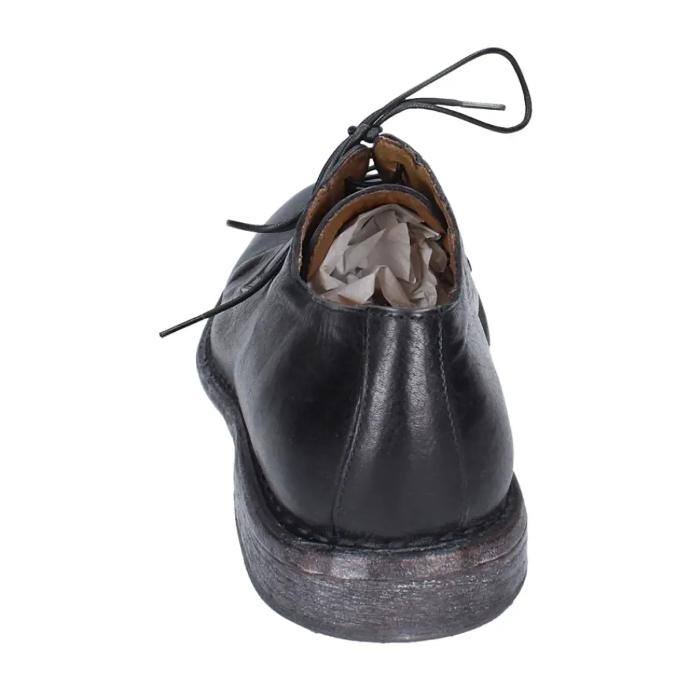 Heren MOMA Elegante Vintage Lederschoenen