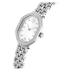 DAMES Swarovski Elegante Zilveren Horloge voor Dagelijks Gebruik