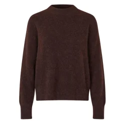 DAMES Samsøe Samsøe Truien & Vesten^Elegante zwarte koffietop