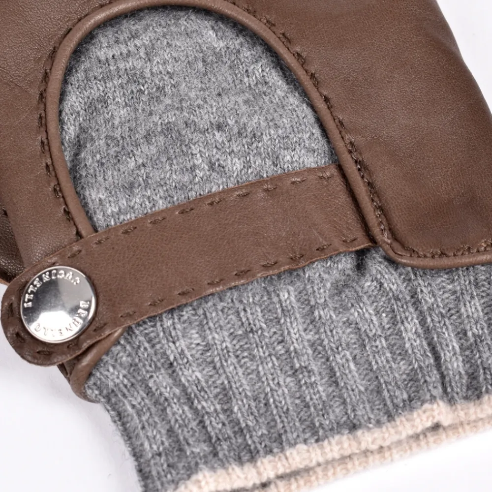 Heren Brunello Cucinelli Handschoenen^Elongated Suede Gloves