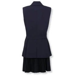 DAMES Simkhai Eman Pleated Mini Dress