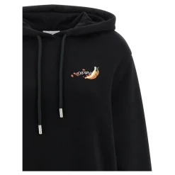 DAMES Off White Hoodies & Sweatvesten^Emb Fruits Arrow Hoodie