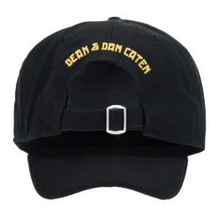 Heren Dsquared2 Embossed Logo Baseball Cap Fibbia