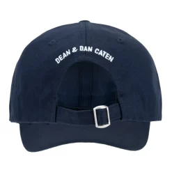 Heren Dsquared2 Embossed Logo Baseball Cap Fibbia