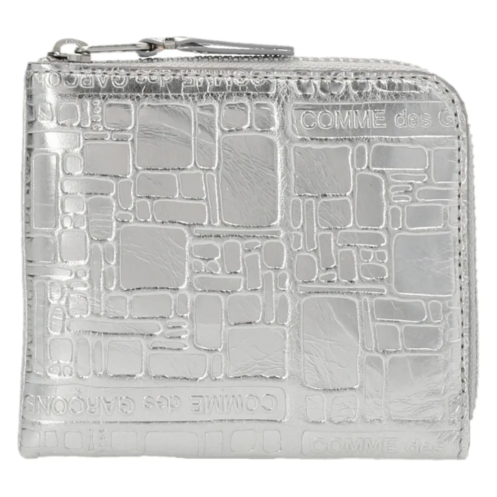 Heren Comme des Garçons Portefeuilles^Embossed Logotype Wallet