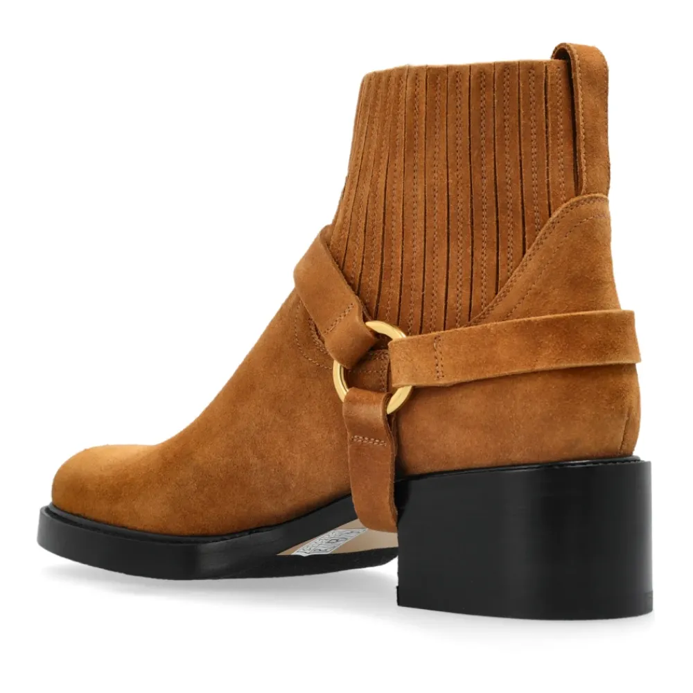 DAMES Chloé Enkellaarsjes met hak Dakota