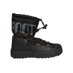 Heren Moon Boot Enkellaarsjes met veters en PVC-inzetstukken