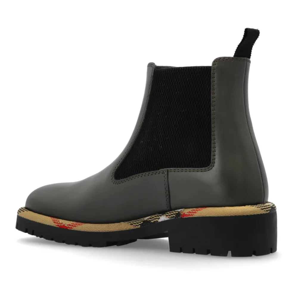 DAMES Burberry Chelseaboots^Enkellaarzen