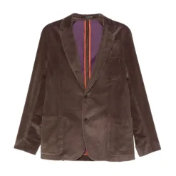 Heren Paul Smith Jassen^Enkelrijige Corduroy Jas