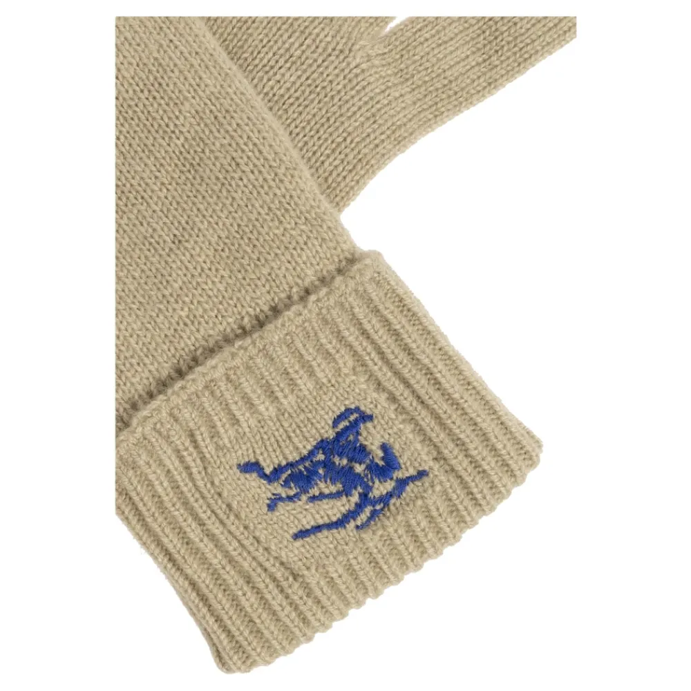 Heren Burberry Handschoenen^Equestrian Knight Design handschoenen
