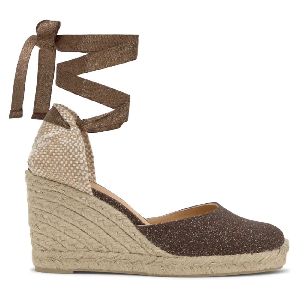 DAMES Castañer Sleehakken^Espadrilles met 9 cm sleehak