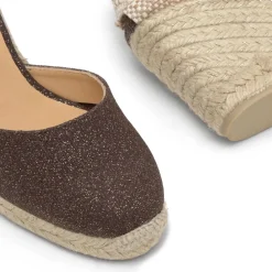 DAMES Castañer Sleehakken^Espadrilles met 9 cm sleehak