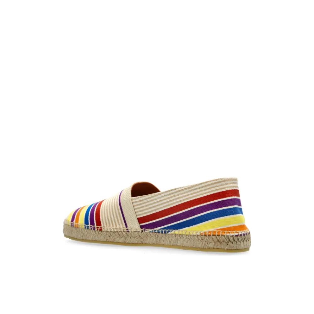 Heren Etro Espadrilles met gestreept patroon