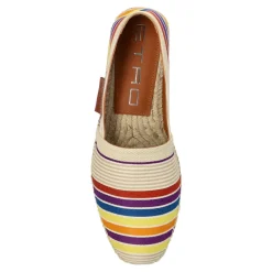 Heren Etro Espadrilles met gestreept patroon