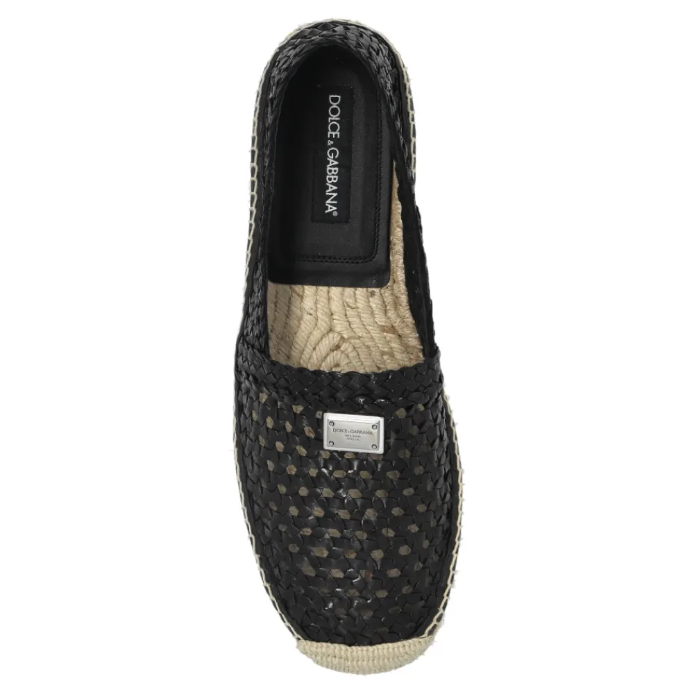 Heren Dolce & Gabbana Espadrilles^Espadrilles met logoplaatje