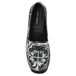 Heren Dolce & Gabbana Espadrilles met Majolica-print