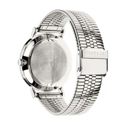 Heren Versace Horloges^Essential Blauw Roestvrij Stalen Horloge