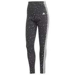 Adidas Trainingsbroeken^Essentials 3-Stripes Animal Print Leggings