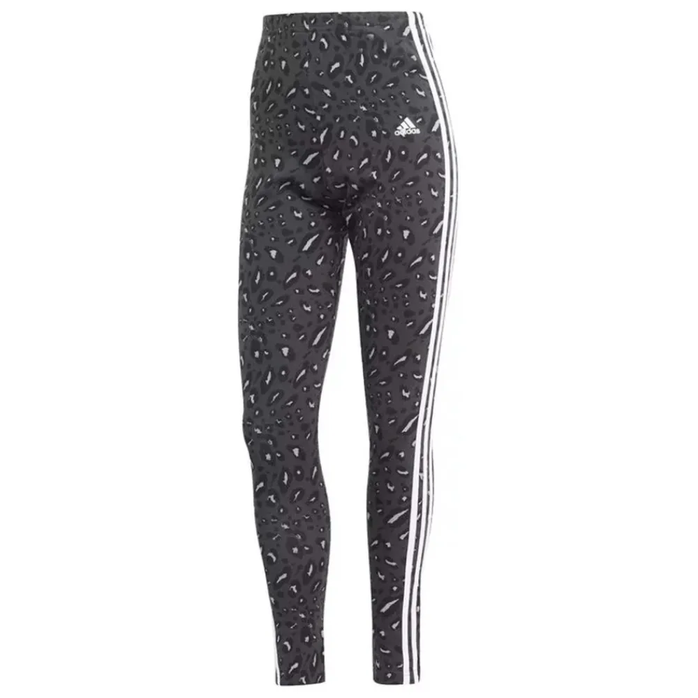 Adidas Trainingsbroeken^Essentials 3-Stripes Animal Print Leggings