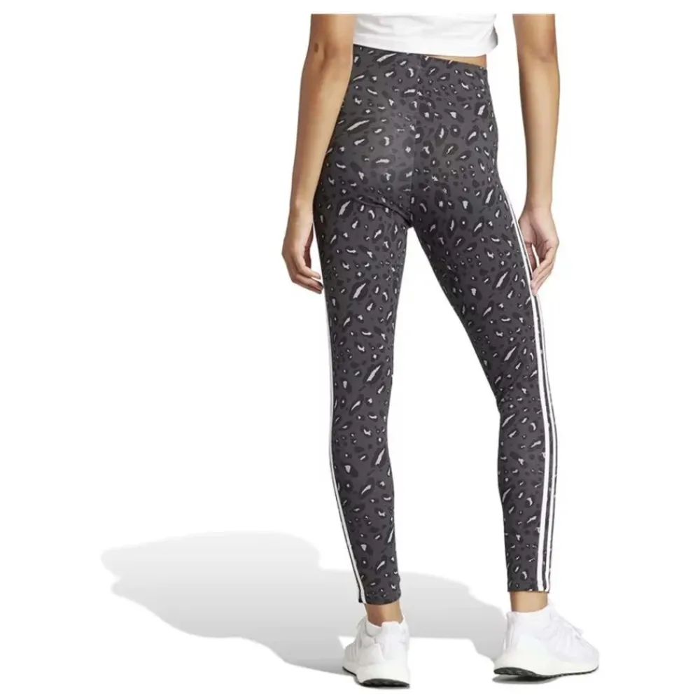 Adidas Trainingsbroeken^Essentials 3-Stripes Animal Print Leggings