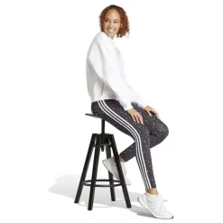 Adidas Trainingsbroeken^Essentials 3-Stripes Animal Print Leggings