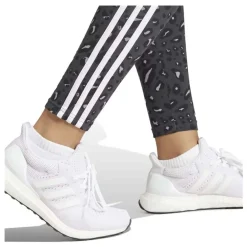 Adidas Trainingsbroeken^Essentials 3-Stripes Animal Print Leggings