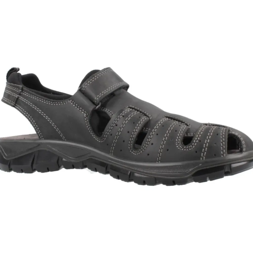 Heren Igi&Co Everest Platte Sandalen