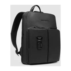 Heren Piquadro Rugzakken^Expandable, slim laptop and iPad® backpack withRFID and shock-absorbing protection