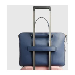 DAMES Piquadro Laptoptassen^Expandable, slim women's laptop bag with iPad® compartment, shock absorbing and RFID protection