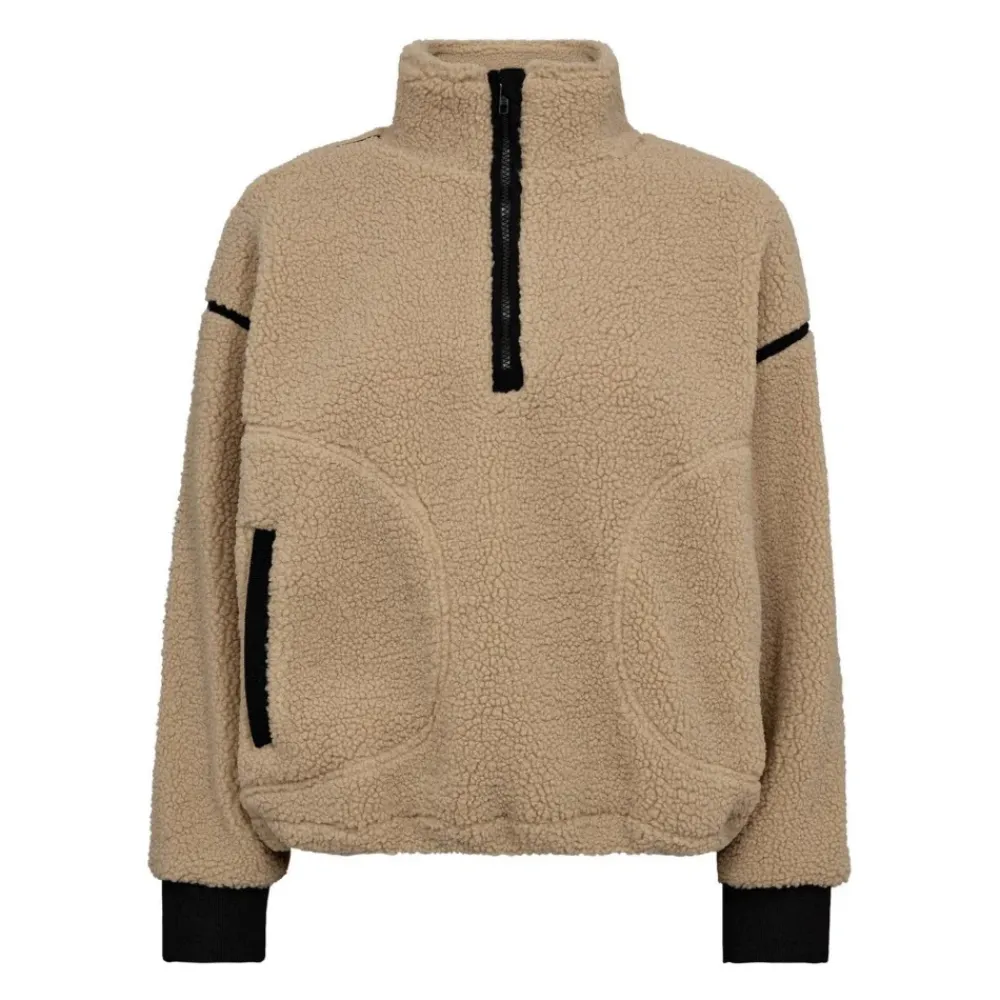 DAMES Co'Couture Jassen^Faux Fur Shearling Jas