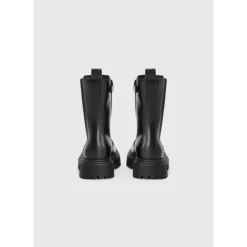 Calvin Klein Faux Leather Enkellaarsjes