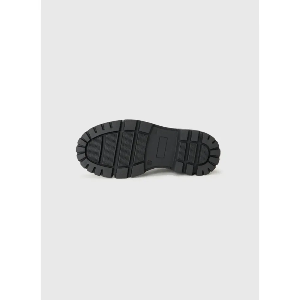 Calvin Klein Faux Leather Enkellaarsjes