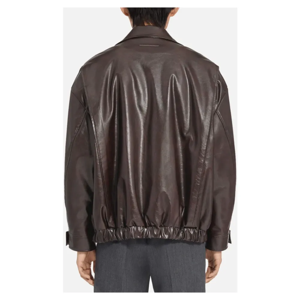 Heren MM6 Maison Margiela Jassen^Faux Leren Jas