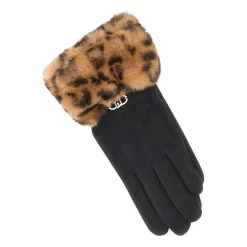 DAMES Liu Jo Faux-fur Manchethandschoenen