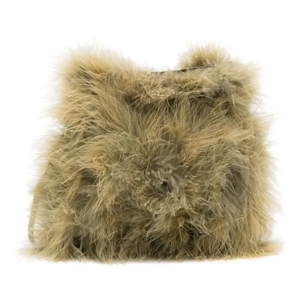 DAMES Yves Salomon Clutches^Feather Clutch Bag