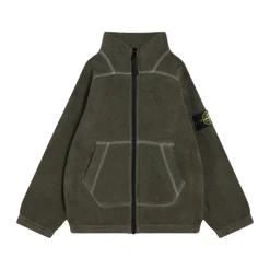 Stone Island Jassen^Felpa Zip/Cardigan