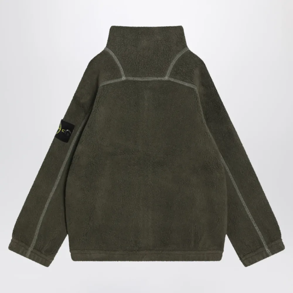 Stone Island Jassen^Felpa Zip/Cardigan