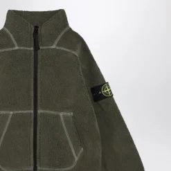 Stone Island Jassen^Felpa Zip/Cardigan