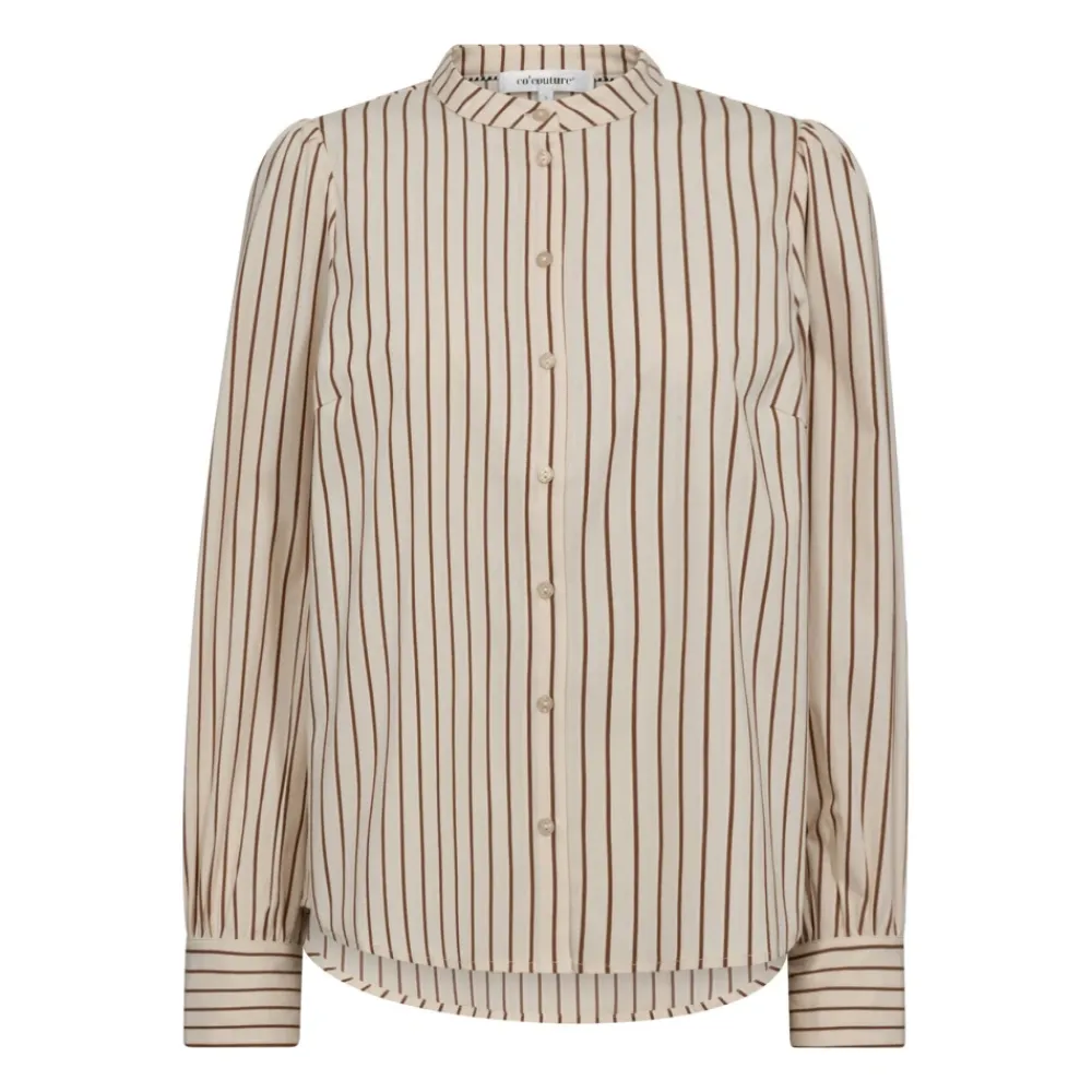 DAMES Co'Couture Feminine Gestreepte Blouse