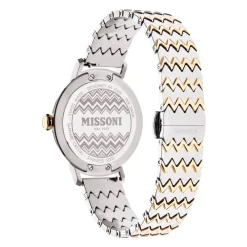 DAMES Missoni Fiammato Roestvrijstalen Kwartshorloge