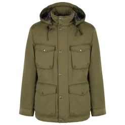 Heren Woolrich Jassen^Field Hooded parka