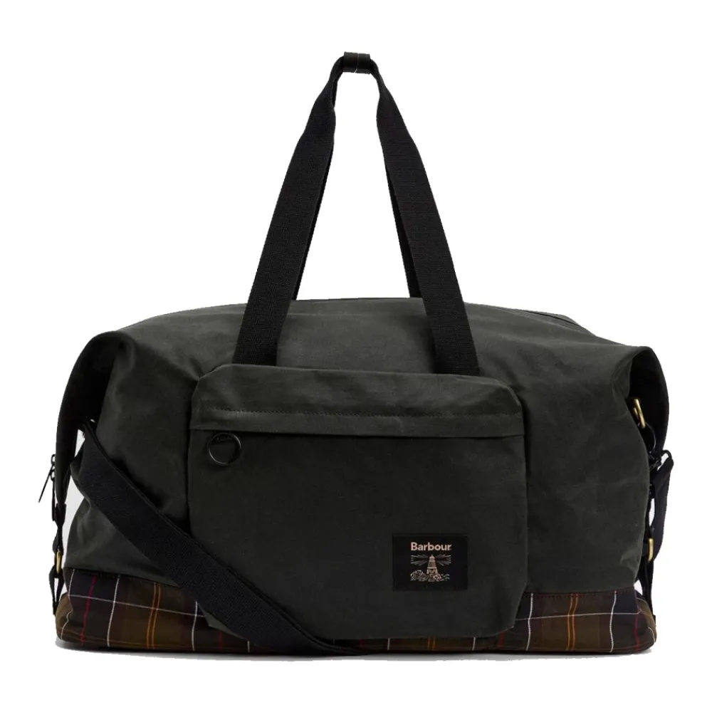DAMES Barbour Weekendtassen^Field Waxed Holdall