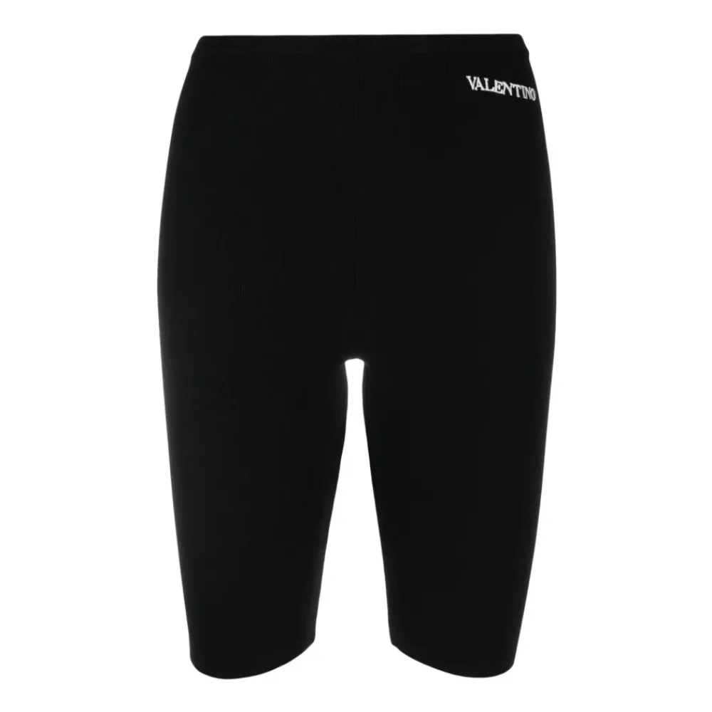 Valentino Fietsbroek met geborduurd logo