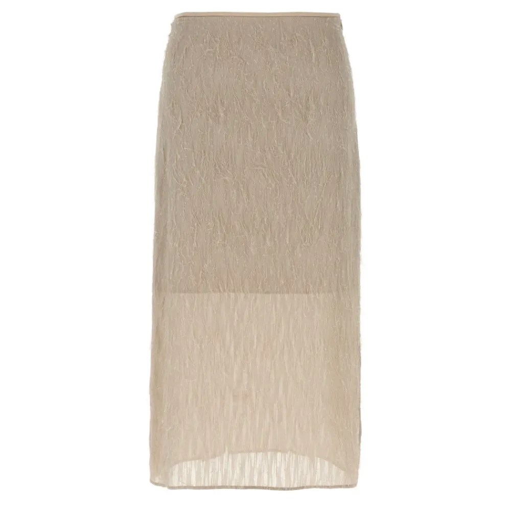 DAMES Peserico Fil coupé Midi Rok