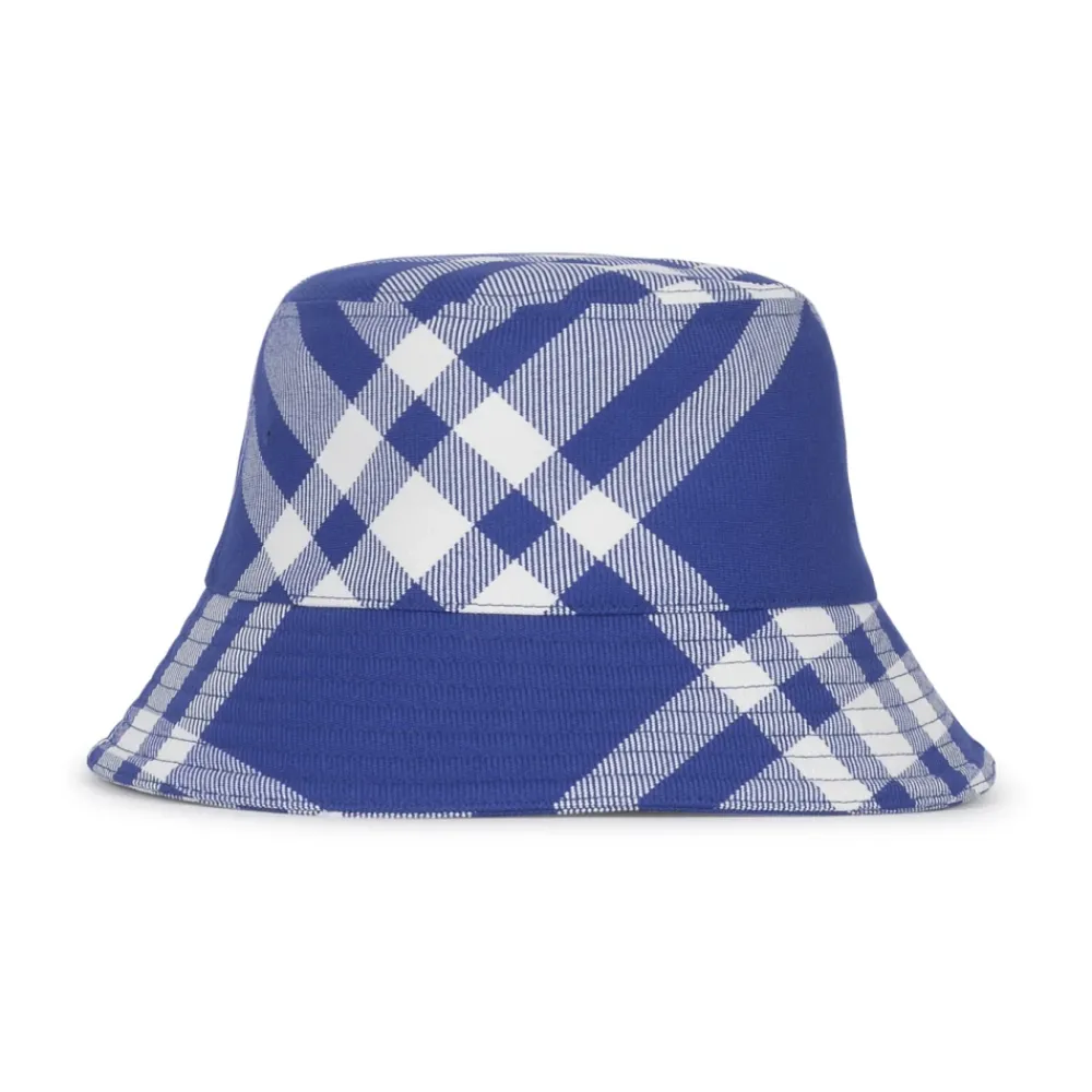 Heren Burberry Hoeden^Fishermans Cap in Seasonal Checks