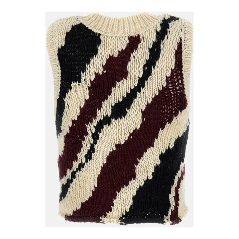 DAMES Acne Studios Truien & Vesten^Fitted wollen vest