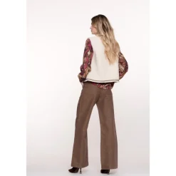 DAMES Geisha Flair Jeans in Camel/Goud