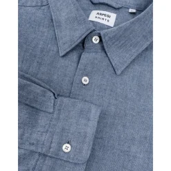 Heren Aspesi Overhemden^Flanellen Overhemd voor Mannen