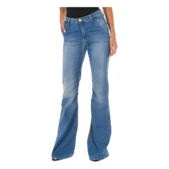 DAMES MET Jeans^Flared Jeans Hoge Taille